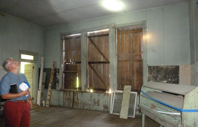 Rosenwald School - Museum Interior Before